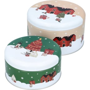 Birkmann - Gebaeckdosen-Set-Nordic-Christmas-Klein - 433731