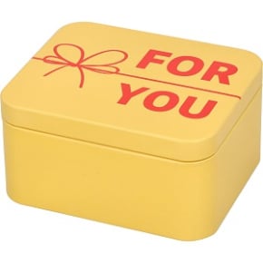 Birkmann - Geschenkbox-Sunset-Yellow-12-x-10-cm - 439986