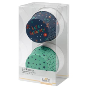 Birkmann - CrinkleCups-Happy-Birthday-Aqua-Blau - 442566
