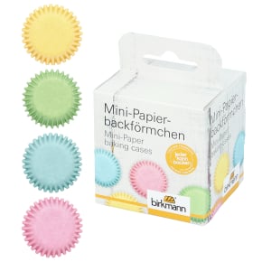Birkmann - Mini-Papierbackfoermchen-pastell-100 - 444638