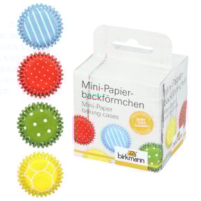 Birkmann - Mini-Papierbackfoermchen-gemustert-100 - 444652