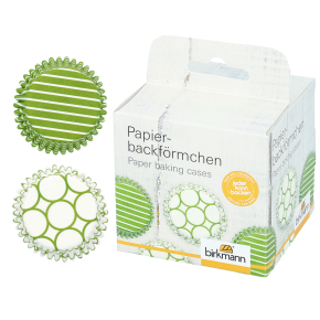 Birkmann - Papierbackfoermchen-gruen-100-Stueck - 444713
