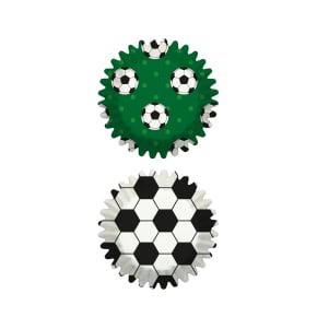 Birkmann - Mini-Papierbackfoermchen-Fussball-100 - 444874