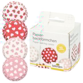 Birkmann - Papierbackfoermchen-Herzen-100-Stueck - 444904
