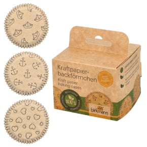 Birkmann - Kraftpapierbackfoermchen-Ahoi-75 - 444928