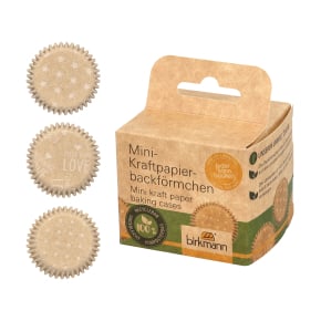 Birkmann - Mini-Kraftpapierbackfoermchen-Ganzjahr - 444959