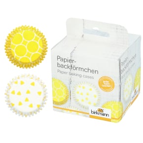 Birkmann - Papierbackfoermchen-gelb-100-Stueck - 444997