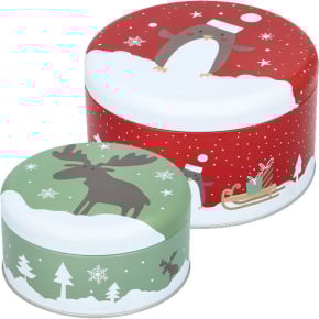 Birkmann - Gebaeckdosen-Set-Weihnachtstiere-klein - 472273