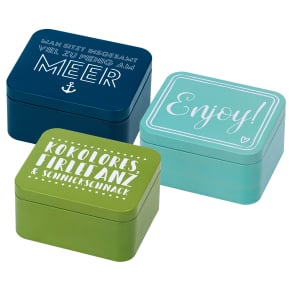 Birkmann - Geschenkboxen-3er-Set-Colour - 610002
