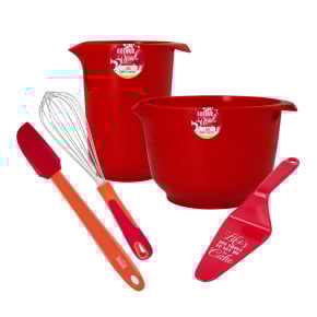 Birkmann - Set-Colour-Kitchen-Basics-5tlg.-rot - 610439