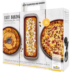 Birkmann - Easy-Baking-Backformen-Set-3-tlg - 881808